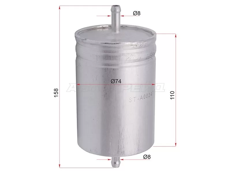 Фильтр топливный MERCEDES C-CLASS W202 94-00 /E-CLASS W124 /W210 95-00 /S-CLASS W140 94-98 (SAT: ST-A0024772701)