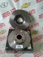 Диск тормозной передний Авео Т-300 Кобальт с абс (256 мм Х 4) (NK аналог: 13502001)