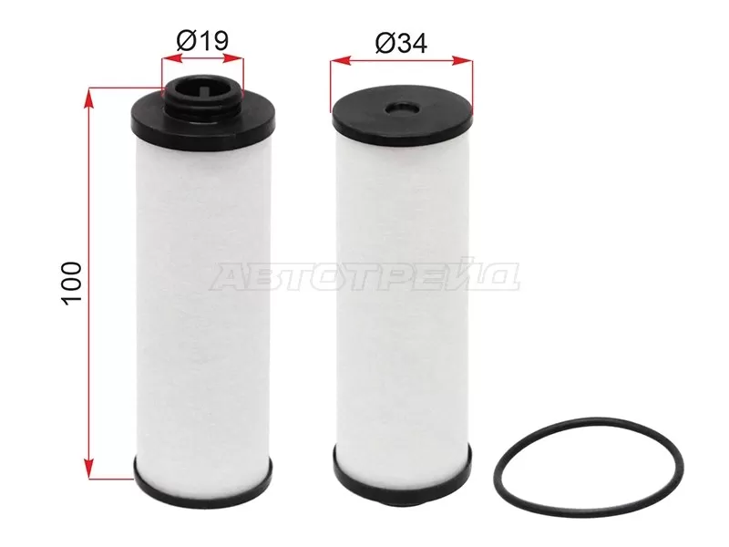 Фильтр АКПП-7 AUDI A4 08-15 /A5 07-17 /A6 10-18 /A7 10-18 /Q5 08-17 /PORSCHE MACAN 14-18 DL501,S-Tronic (SAT: ST-106-0010)