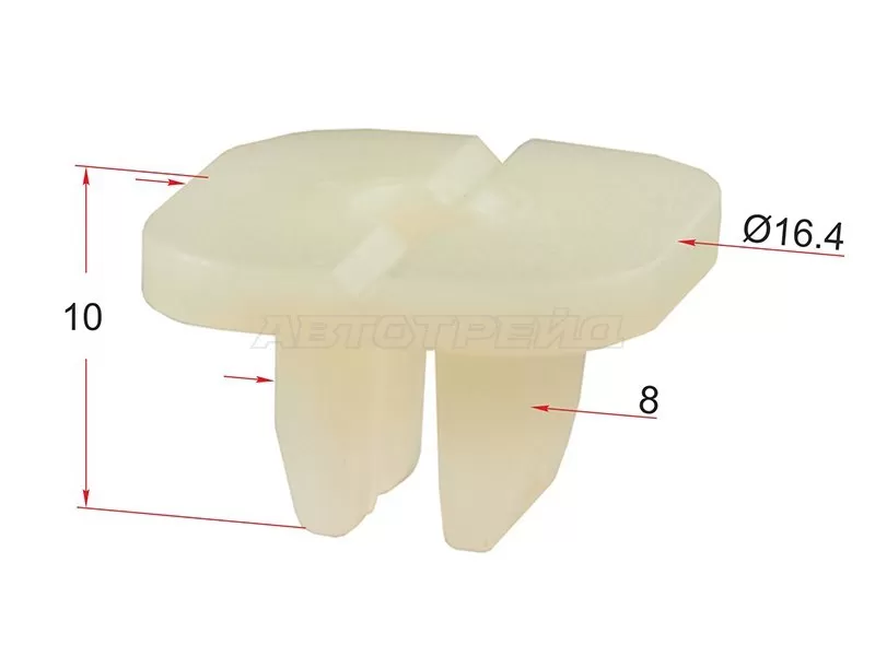 Клипса HONDA /HYUNDAI /KIA /NISSAN /MAZDA (1 шт.) (SAT: ST-KJ-705)