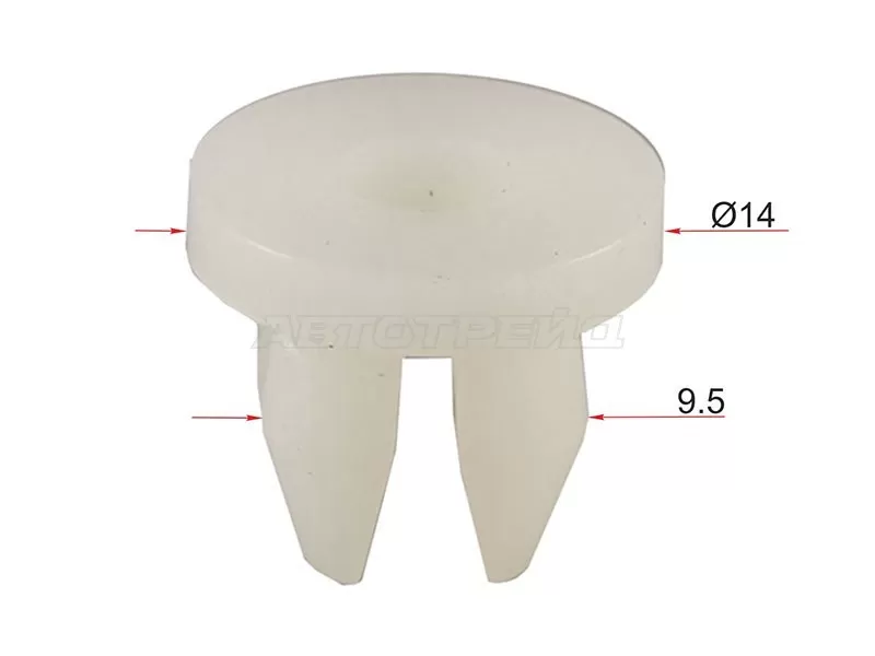 Клипса бампера TOYOTA /LEXUS (1 шт.) (SAT: ST-M10362)