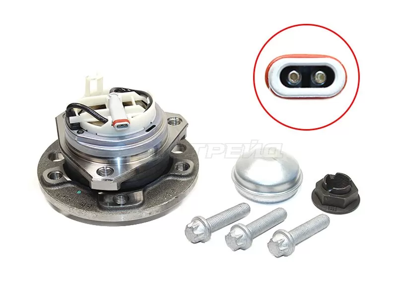 Ступичный узел перед OPEL ASTRA H /ZAFIRA (5 шпилек) 05- (SKF: VKBA3651)