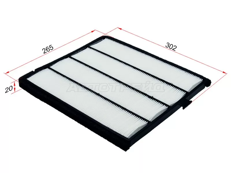 Фильтр салона ACURA MDX YD# 01-06 /HONDA PILOT 3.5 02-08 (SAT: ST-80290-S0X-A01)