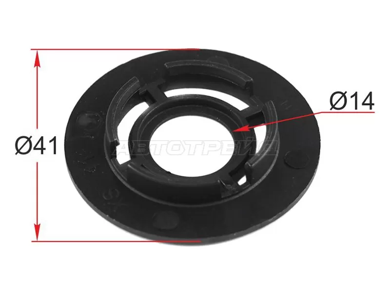 Клипса крепления коврика салона VAG (1 шт.) (SAT: ST-M12454)