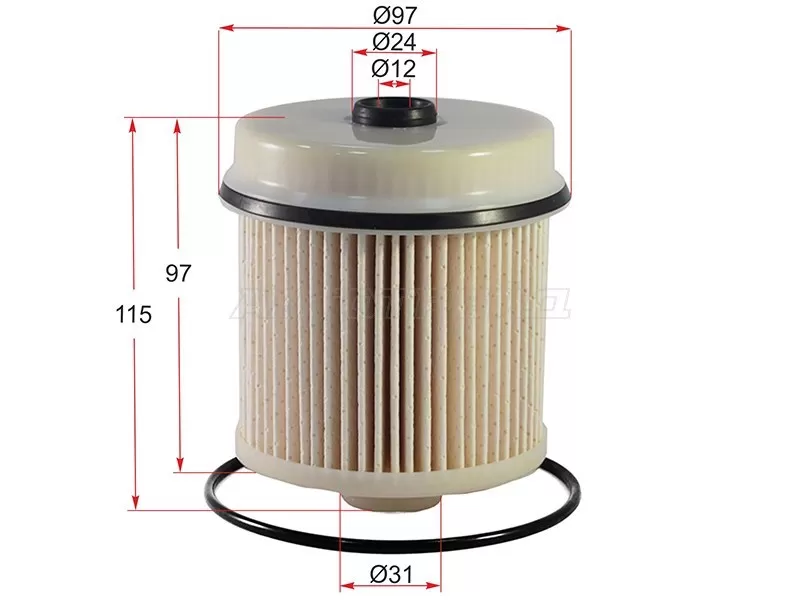 Фильтр топливный ISUZU FORWARD 4HK /6HK /ELF NHR /NKR /NPR /NQR 4HK /4JJ1 /NISSAN ATLAS 4JJ1 07-13 (SAT: ST-8-98203-599-0)