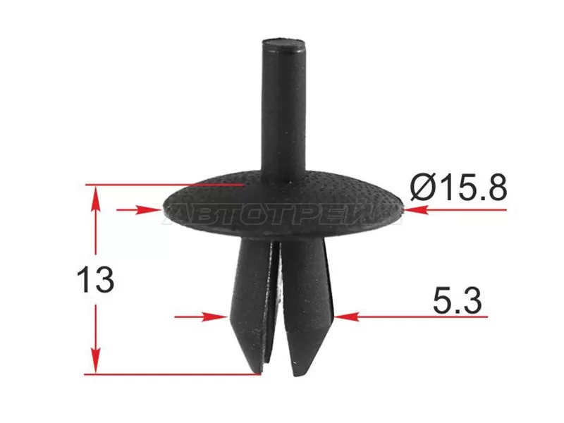 Клипса крепежная GM /OPEL (1 шт.) (SAT: ST-M12532)