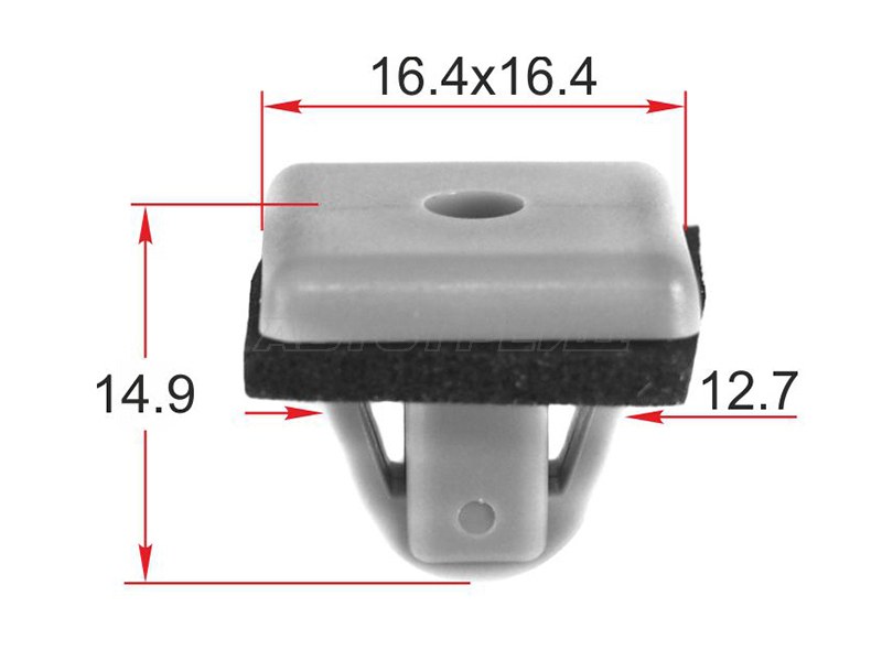 Клипса молдинга кузова HYUNDAI /KIA (1 шт.) (SAT: ST-M12516)