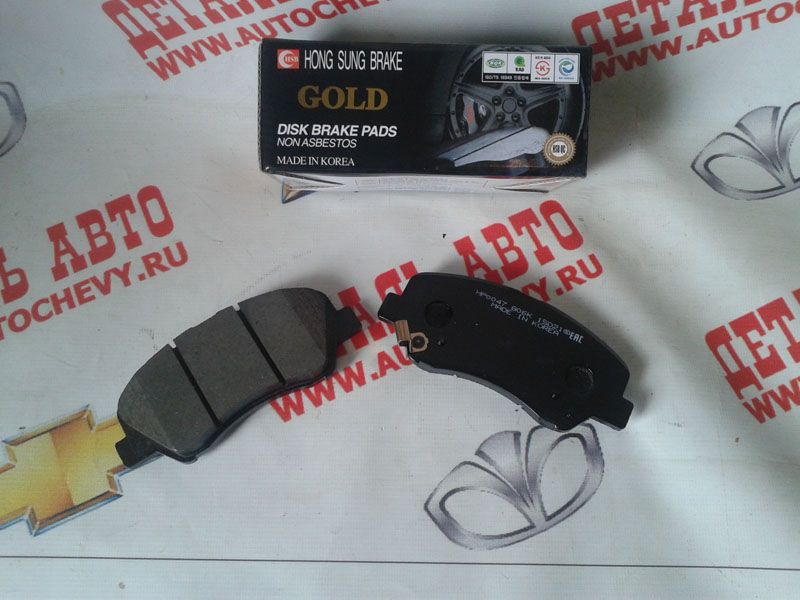 Колодки передние Солярис Киа Рио 4 i30 (с 2012г.) Ceed (с 2012г.) (HSB аналог: 58101-1RA00)