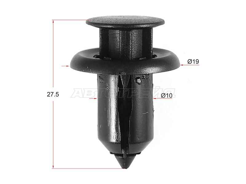 Клипса крепежная MAZDA /HONDA (1 шт.) (SAT: ST-M10613)