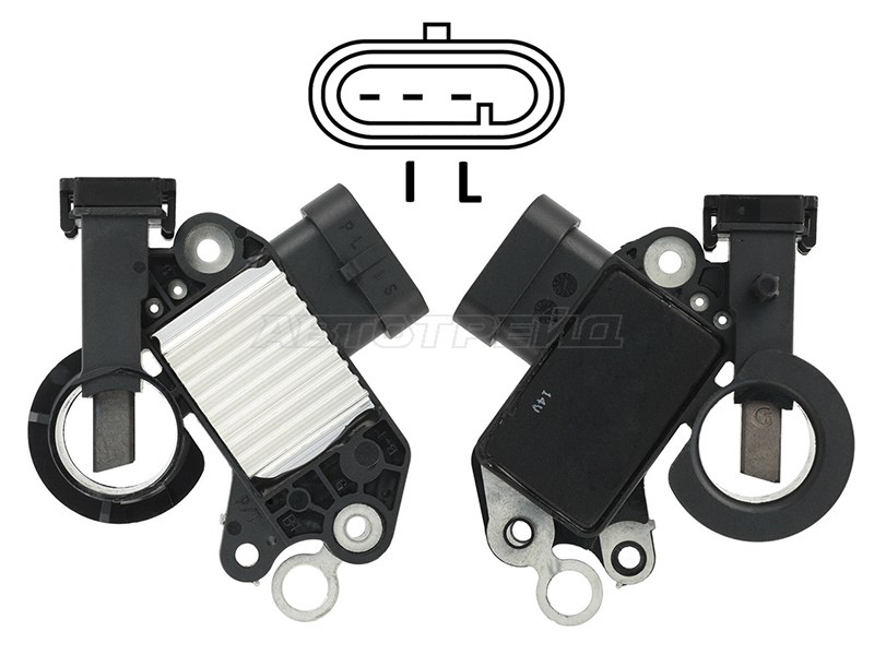 Реле-регулятор напряжения генератора DAEWOO /CHEVROLET LACETTI /NUBIRA 04-13 F14D3 /F16D3 /F18D3 (SAT: ST-235-0003)