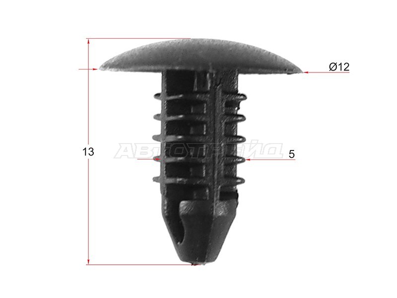 Клипса фиксатор TOYOTA /LEXUS (1 шт.) (SAT: ST-M10321)