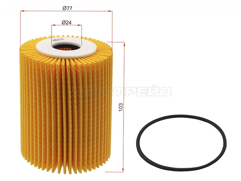 Фильтр масляный (картридж) NISSAN ATLAS F24 /ELGRAND E50 /SAFARI Y61 /TERRANO R50 ZD30DDTI /URVAN E25 ZD (EXCEL JAPAN: ENO-238)