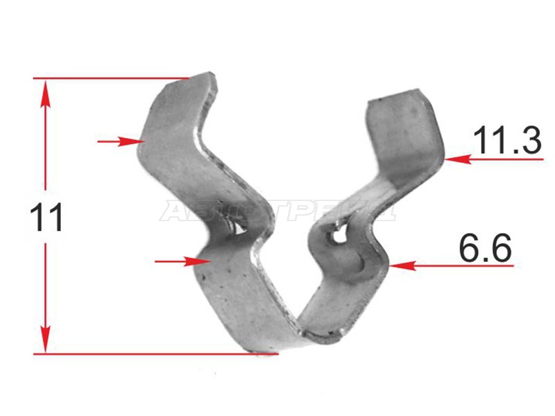 Скоба металлическая HONDA /ACURA (1 шт.) (SAT: ST-M12646)