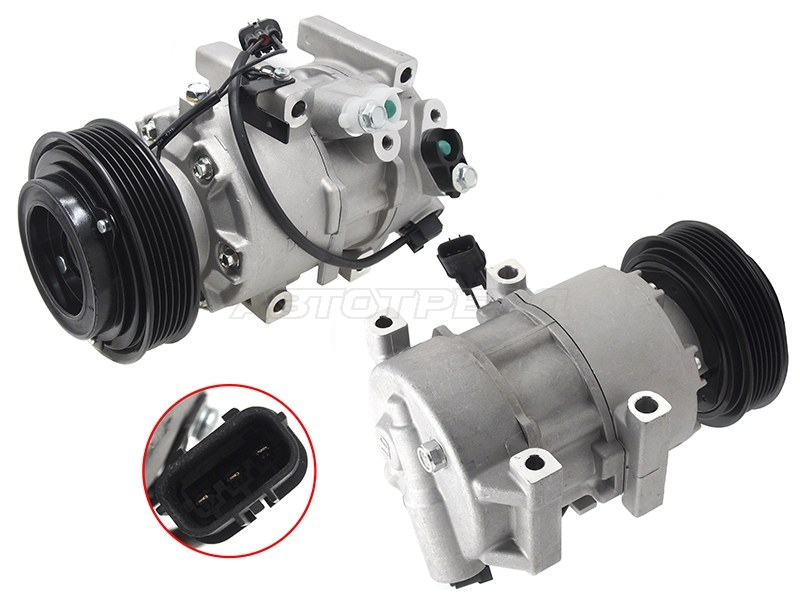 Компрессор кондиционера Hyundai ix35 09-15  / Tucson 13-15  / Kia Sportage 10-14 (SAT: ST-245-0041)