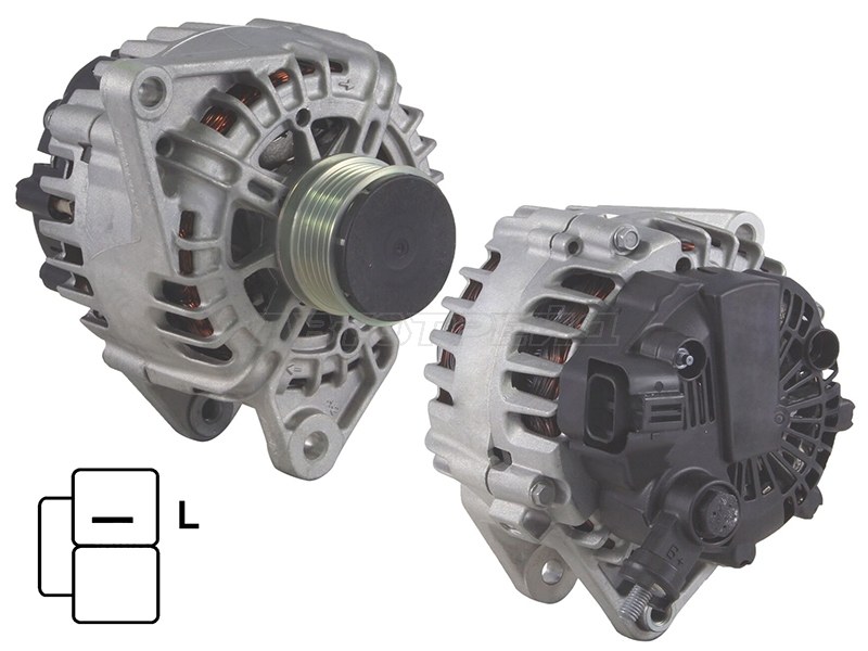 Генератор KIA CEED /RIO /HYUNDAI I30 /GETZ 1.4D-1.6D 02- D4F# 12V 120A (SAT: ST-85-0099)