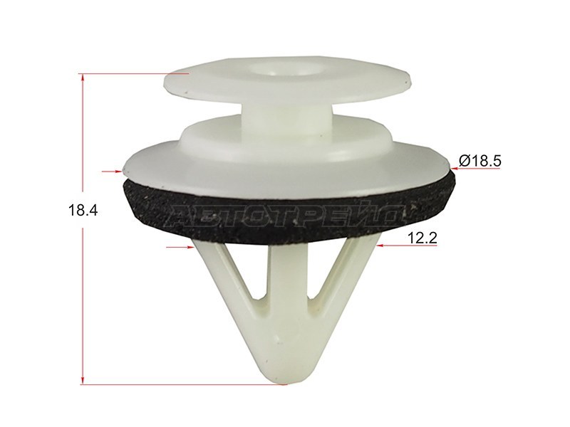 Клипса обшивки двери MAZDA /FORD (1 шт.) (SAT: ST-KJ-1748)